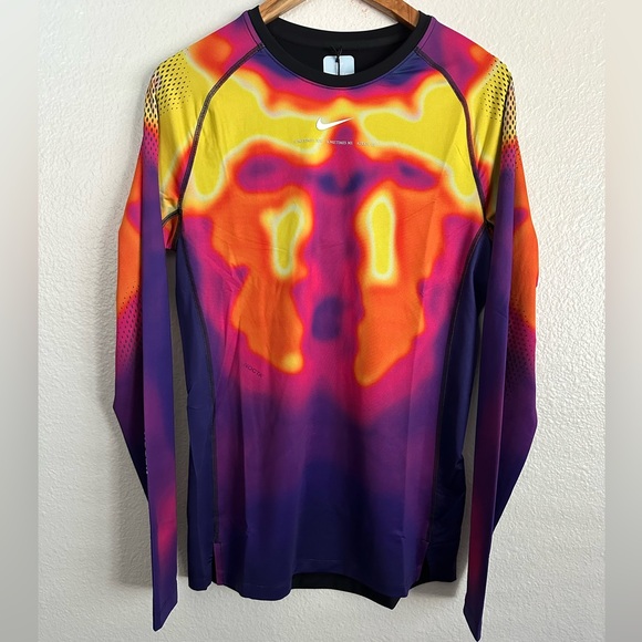 Nike NOCTA Base Layer Long Sleeve Top OVO CLB Certified Lover Boy Men Size Large - Picture 1 of 8